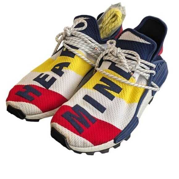 Men's Adidas NMD Hu Pharrell X Billionaire Boys Club Multicolor Size 12‎ - Picture 1 of 9